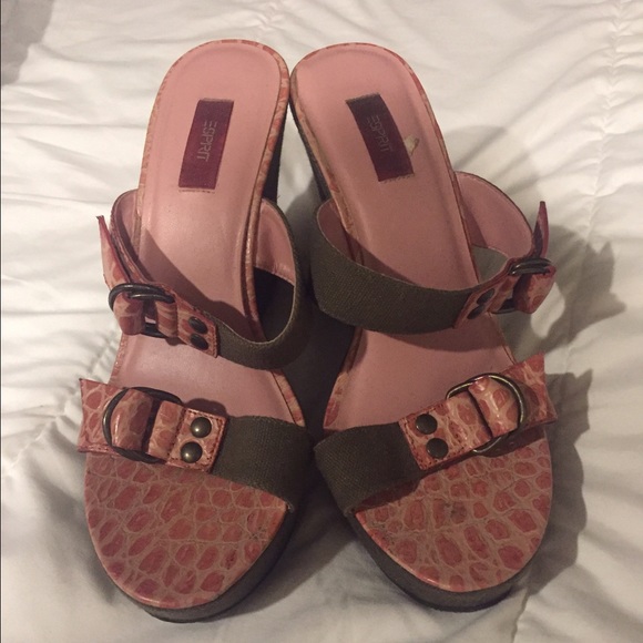 Esprit Sandal Wedges - Picture 2 of 3